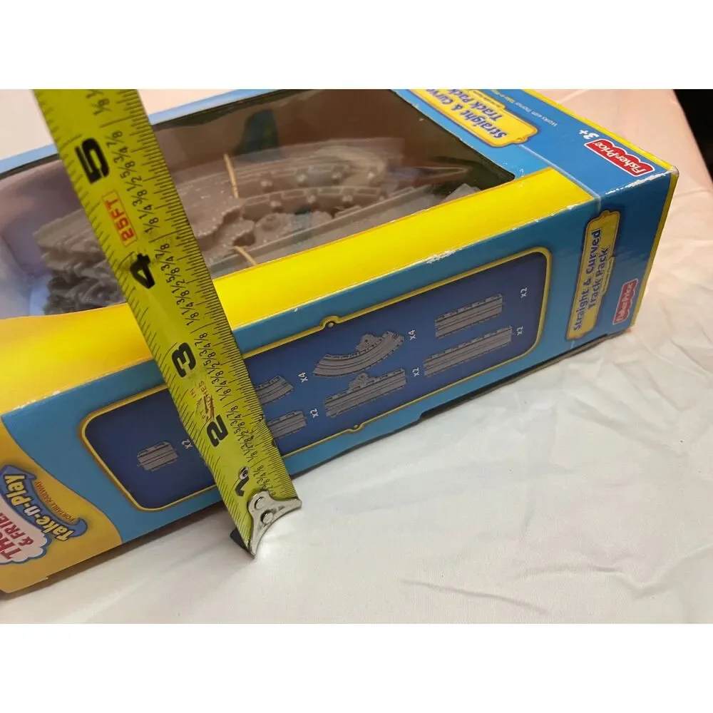 Fisher-Price Thomas & Friends Take-n-Play Straight and Curved Track Pack- NIB